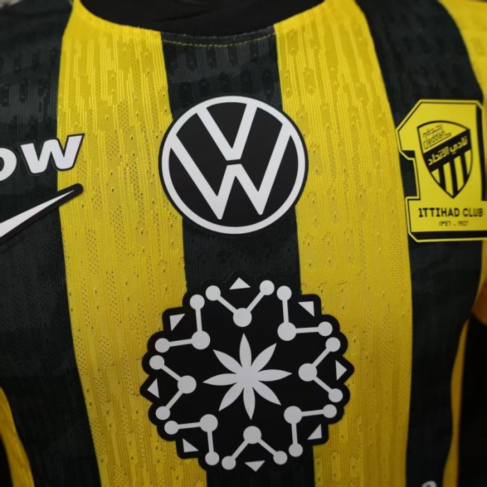 Player Version 25/26 Al-Ittihad Home Jersey