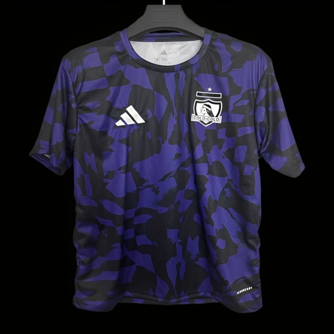 25/26 Colo-Colo Purple with Camouflage Pattern Pre-Match Jersey