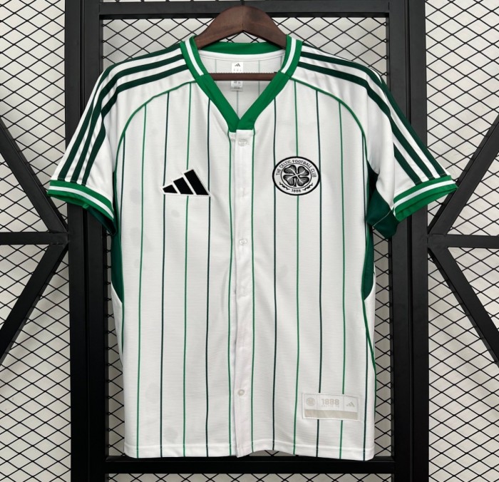 25/26 Celtic US Pack Baseball Jersey