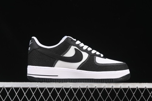 Nike Air Force 1'07 Low Custom Denim Swoosh Casual Sneakers - ZH0316-091