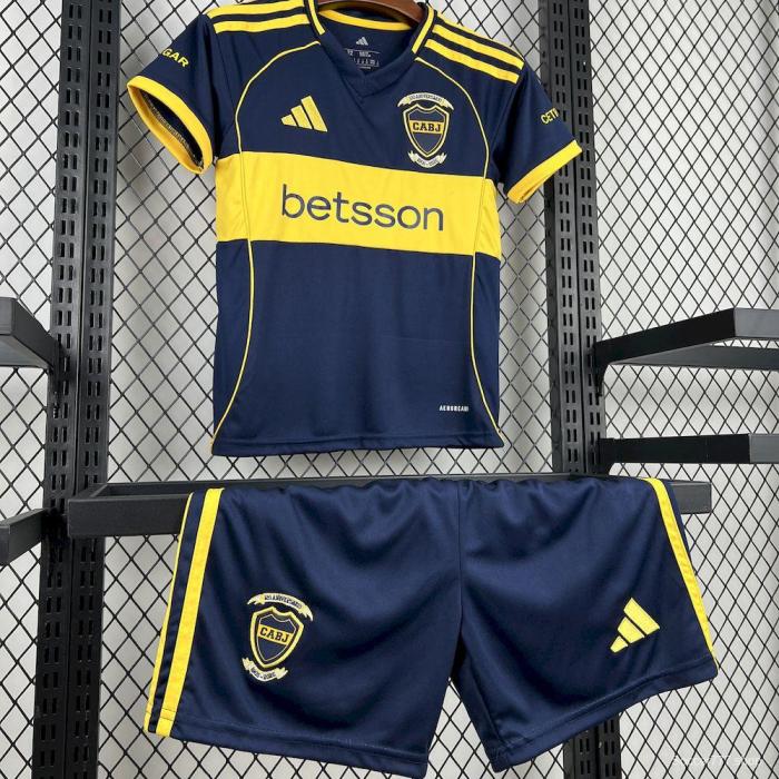 2025/26 Kids Boca Juniors Home Kit