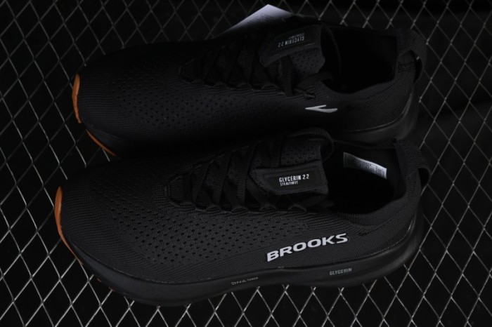 Brooks Glycerin Stealthfit 22 Cushioned Marathon Nitrogen Running Shoes - 1104481D072