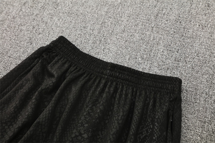 25/26 Barcelona Black Joint Edition Half Zipper Jacket+Long Pants