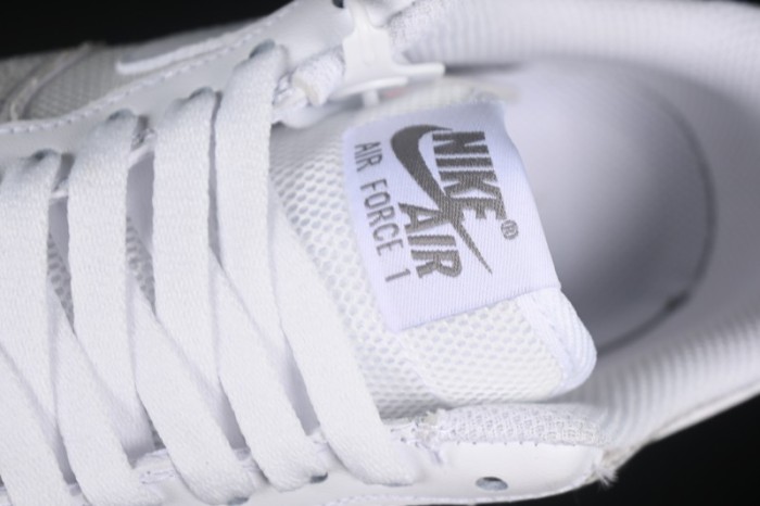 Nike Air Force 1'07 Low Denim Small Swoosh Casual Sneakers - ZH0316-092