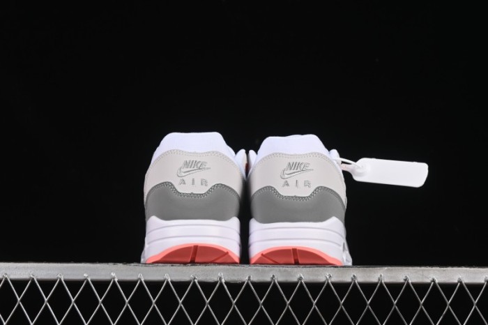 Nike Air Max 1 Retro Running Shoes with Half-Sole Air Cushion - 599820-100