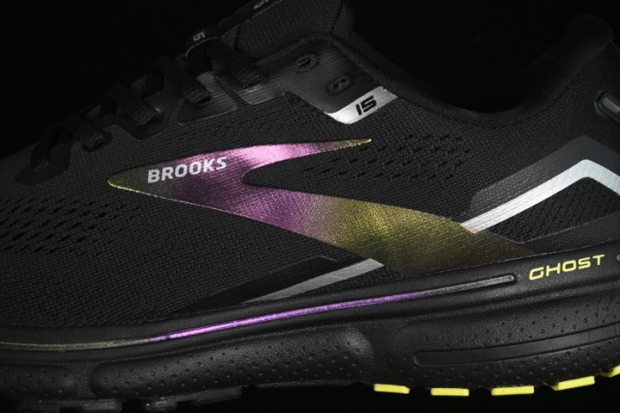 Brooks Ghost 15 Low-Cut Breathable Cushioned Support Casual Running Shoes - 1203801B189