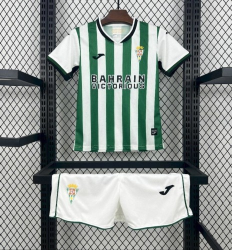 25/26 Kids Cordoba CF Home Jersey