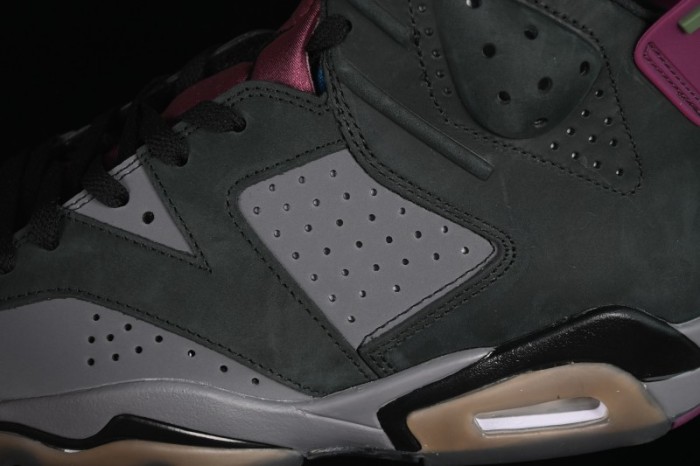 Nike Air Jordan 6 Retro Bordeaux Premium Suede Sneakers - CT8529-063