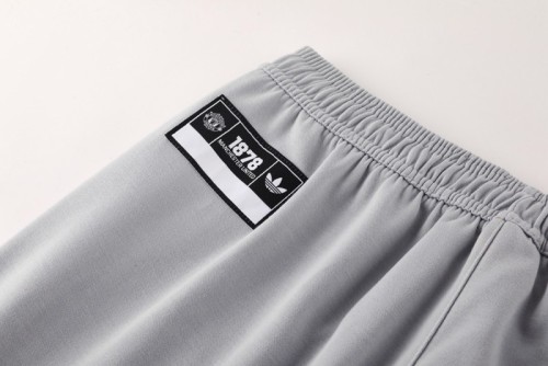 25/26 Manchester United Hooide Grey Full Zipper Jacket + Long Pants