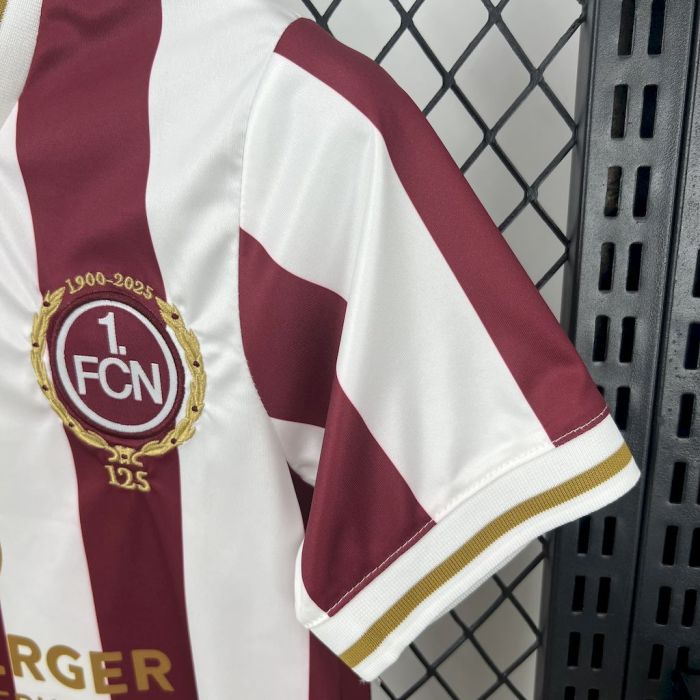2025/26 Kids 1. FC Nurnberg 125th Anniversary Kit