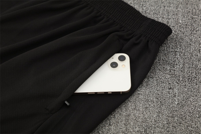 25/26 PSG Black T90 with XS Short Sleeve+Soccer Shorts