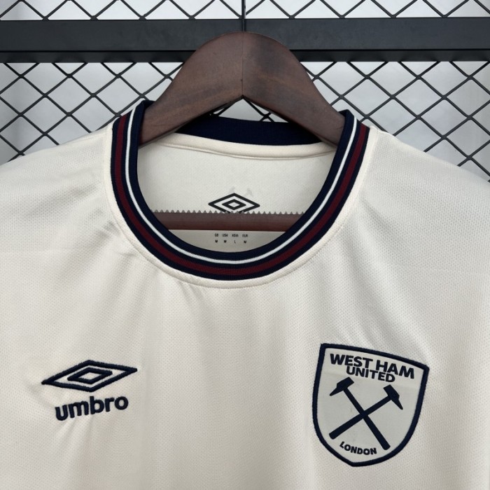 25/26 West Ham United Away Jersey