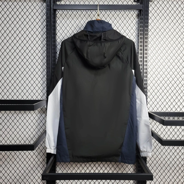 25/26 Newcastle United Jacket Black Windbreaker