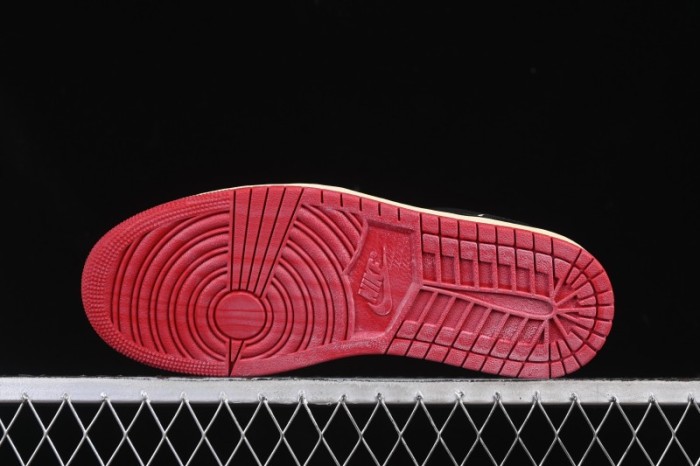 Nike Nigel Sylvester x Air Jordan 1 Low Lifestyle Casual Skate Shoes - IB8958-001