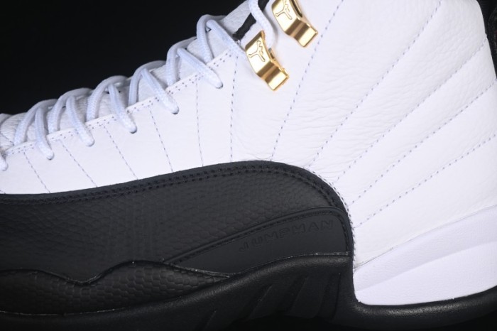 Nike Air Jordan 12 Retro Taxi Gold Buckle Basketball Shoes - CT8013-117