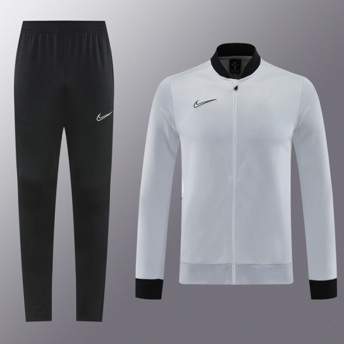 2025 NIKE Grey Full Zipper Jacket + Long Pants