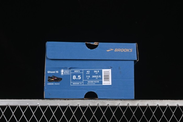 Brooks Ghost 15 Low-Cut Breathable Cushioned Support Casual Running Shoes - 1203801B013