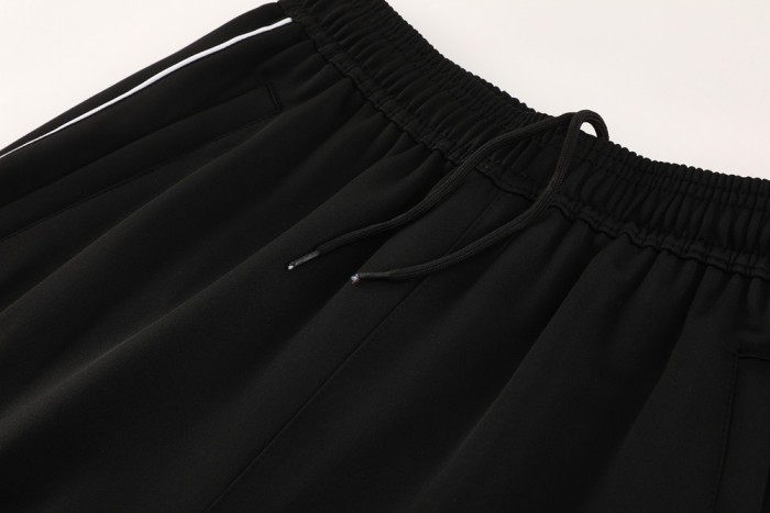 2025 Adidas Black Full Zipper Jacket + Long Pants