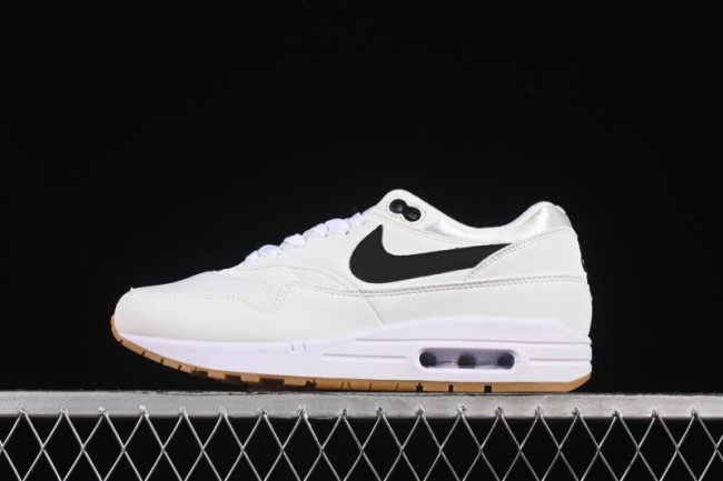 Nike Air Max 1 Retro Running Shoes with Half-Sole Air Cushion - FN0697-100