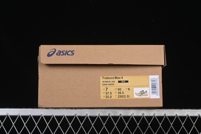 Asics Trabuco Max 4 Sports Casual Breathable Professional Running Shoes - 1011B976-300