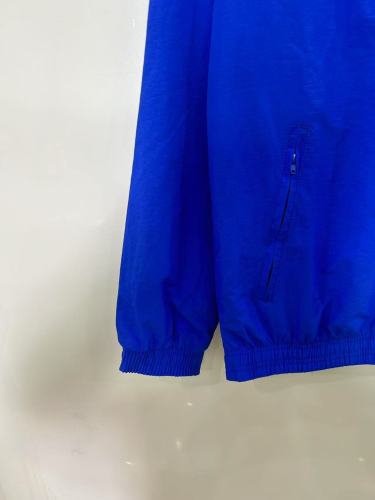 25/26 Club America Navy Blue with Aztec-Inspired Geometric Pattern Windbreaker