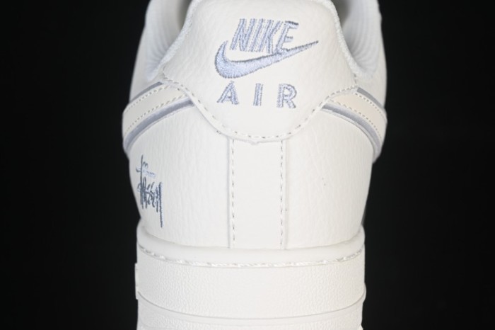 Nike Air Force 1 '07 Low Stussy Collaboration Beige Low-Top Casual Sneakers - CS5288-034