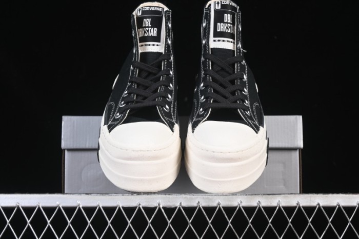 Rick Owens Drkshdw Converse Chuck 70 High Top Platform Casual Canvas Shoes - A06754C