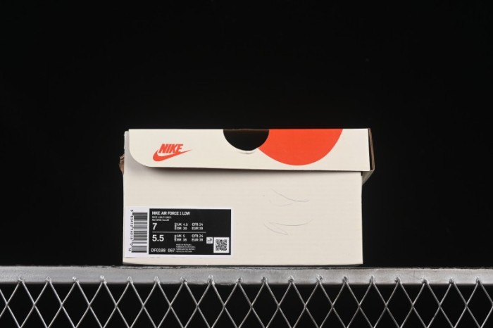 Nike Air Force 1 '07 Low Gucci Collaboration Ice Blue Low-Top Casual Sneakers - DF0188-067