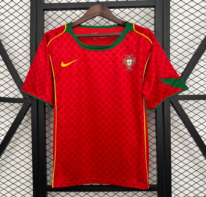 2004 Retro Portugal Home Jersey
