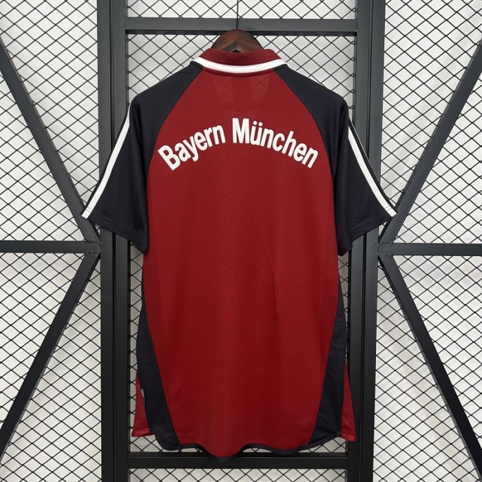 01/02 Retro Bayern Munich Home Jersey
