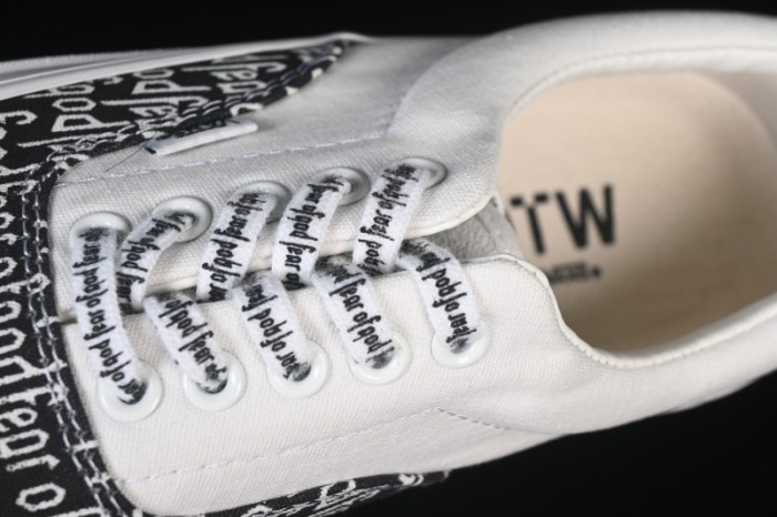 Vans Era 44 Low-Top Casual Skate Shoes with All-Over Logo Print - VN0A3MQ5PZP1