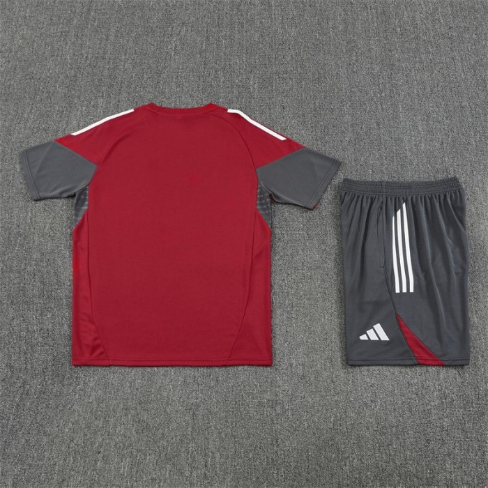 25/26 Arsenal Red Short Sleeve with XS  Short Sleeve Jersey+Shorts