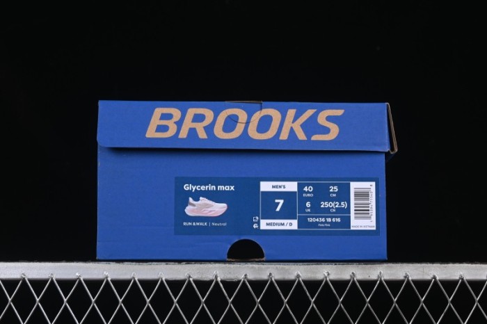 Brooks Glycerin Max Men's Cushioned Marathon Running Shoes - 1204361B616