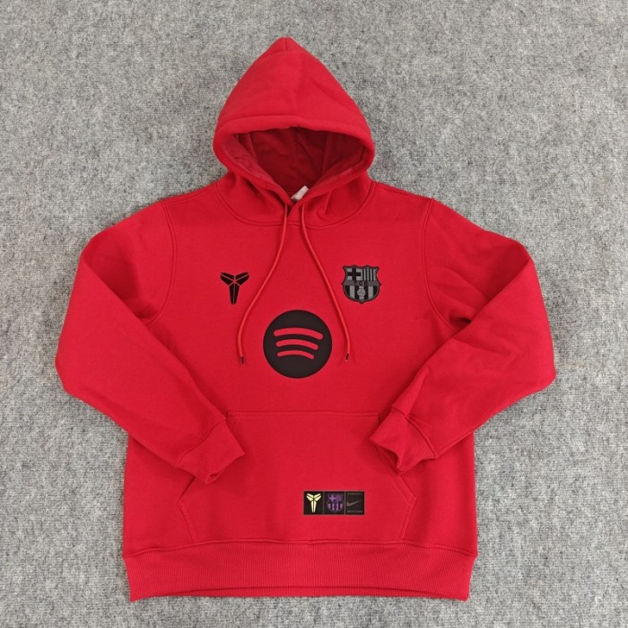 25/26 Barcelona Fleece-lined Kobe Fleece-lined hoodie 9 Colors