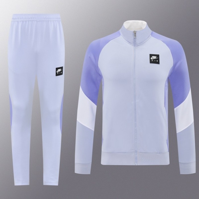 2025 NIKE Purple Full Zipper Jacket + Long Pants