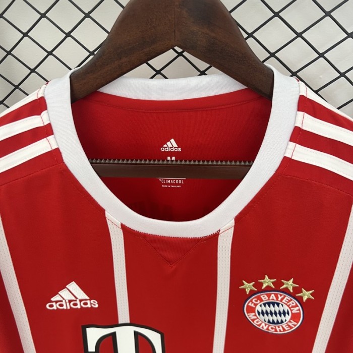 17/18 Retro Bayern Munich Home Jersey