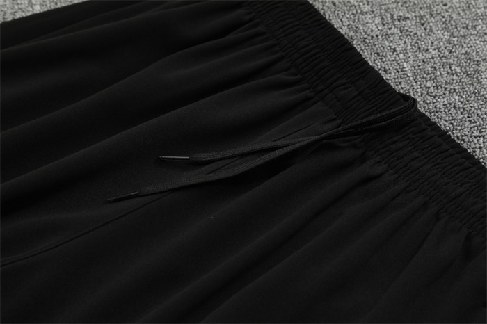 25/26 Feyenoord Red Black Camouflage Half Zipper Jacket+Long Pants