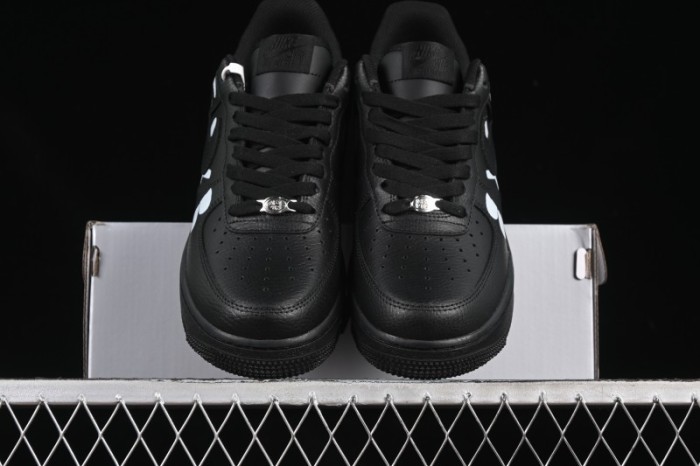 Nike Comme Des Garcons Air Force 1 Low Casual Sneakers with Full-Length Air Cushion - IB9949-001
