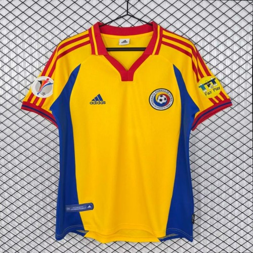 Retro 2000 Romania Home Jersey