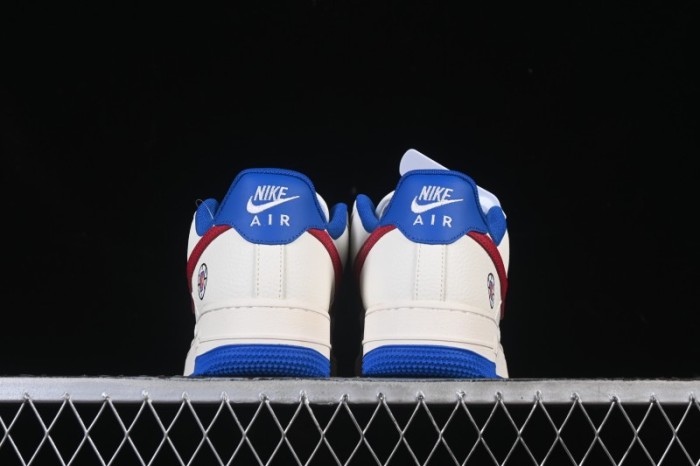 Nike Air Force 1 '07 Low NBA Collaboration Clippers Blue Red Casual Sneakers - QW5606-274