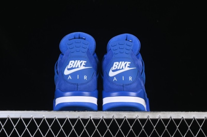 Nike Nigel Sylvester x Air Jordan 4 Retro Blue Collaboration Basketball Shoes - HF4340-400