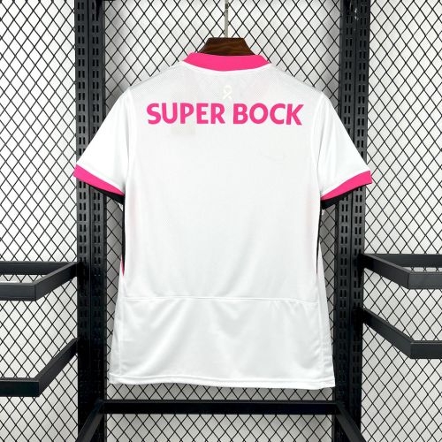 2025/26 Mens Sporting CP Pink October Jersey