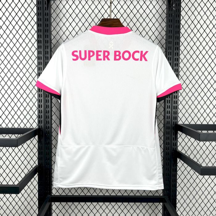 2025/26 Mens Sporting CP Pink October Jersey