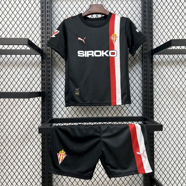 2025/26 Kids Sporting De Gijón Away Kit