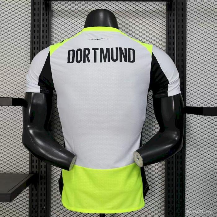 2025/26 Player Version Mens Borussia Dortmund Away Jersey