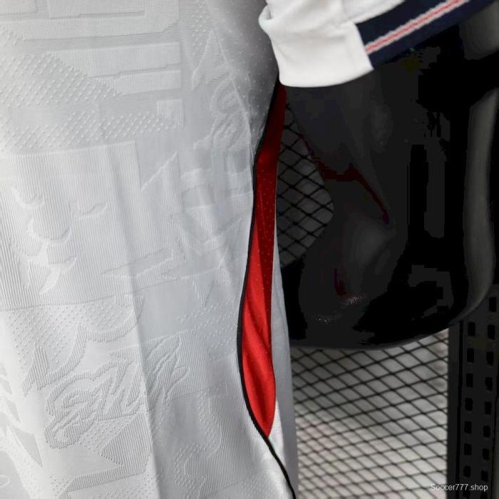 2025/26 Player Version Mens England Home Jersey