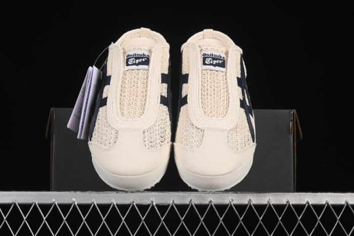 Onitsuka Tiger Mexico 66 Sabot Slip-On Shoes with Breathable Mesh Upper - 1183C123-200
