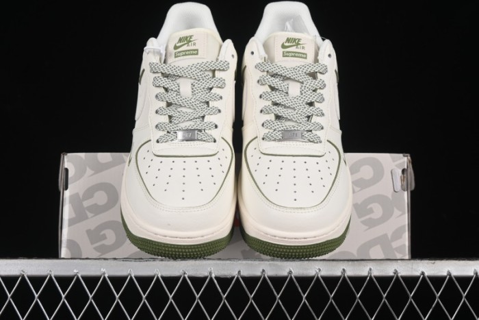 Nike Air Force 1 '07 Low Supreme The North Face Collaboration - Off White Mint Green - XZ1996-527