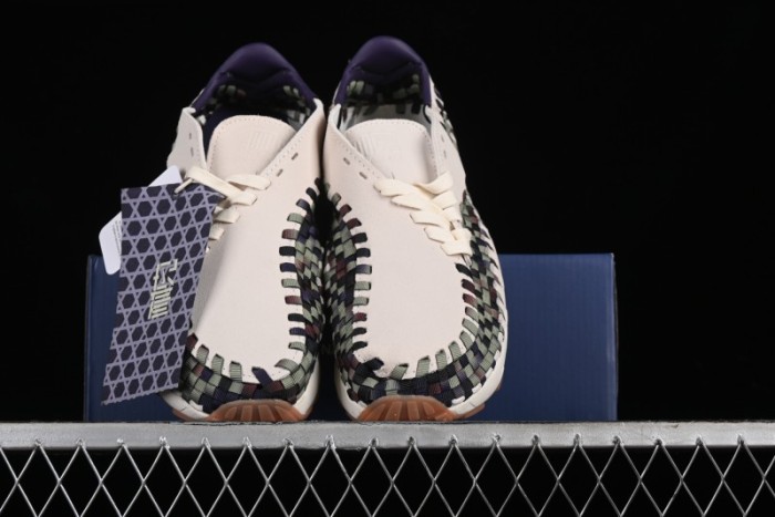 Nike Footscape Woven Asymmetrical Knit Low-Top Lifestyle Sneakers with Nike Air Cushion - FV3615-191