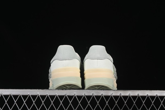 Adidas Originals Gazelle Bold JR8373 Collaboration Low-Top Sneakers with Thick Sole for Slip Resistance and Durability - JR8373